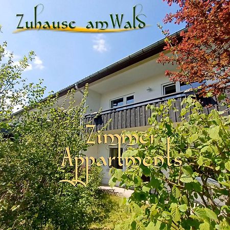 Ferienwohnung Zuhause Am Wald Brilon Exterior foto