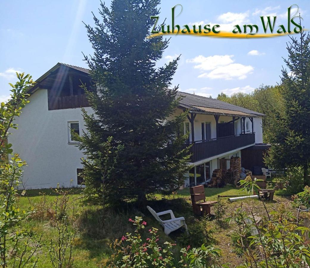 Ferienwohnung Zuhause Am Wald Brilon Exterior foto