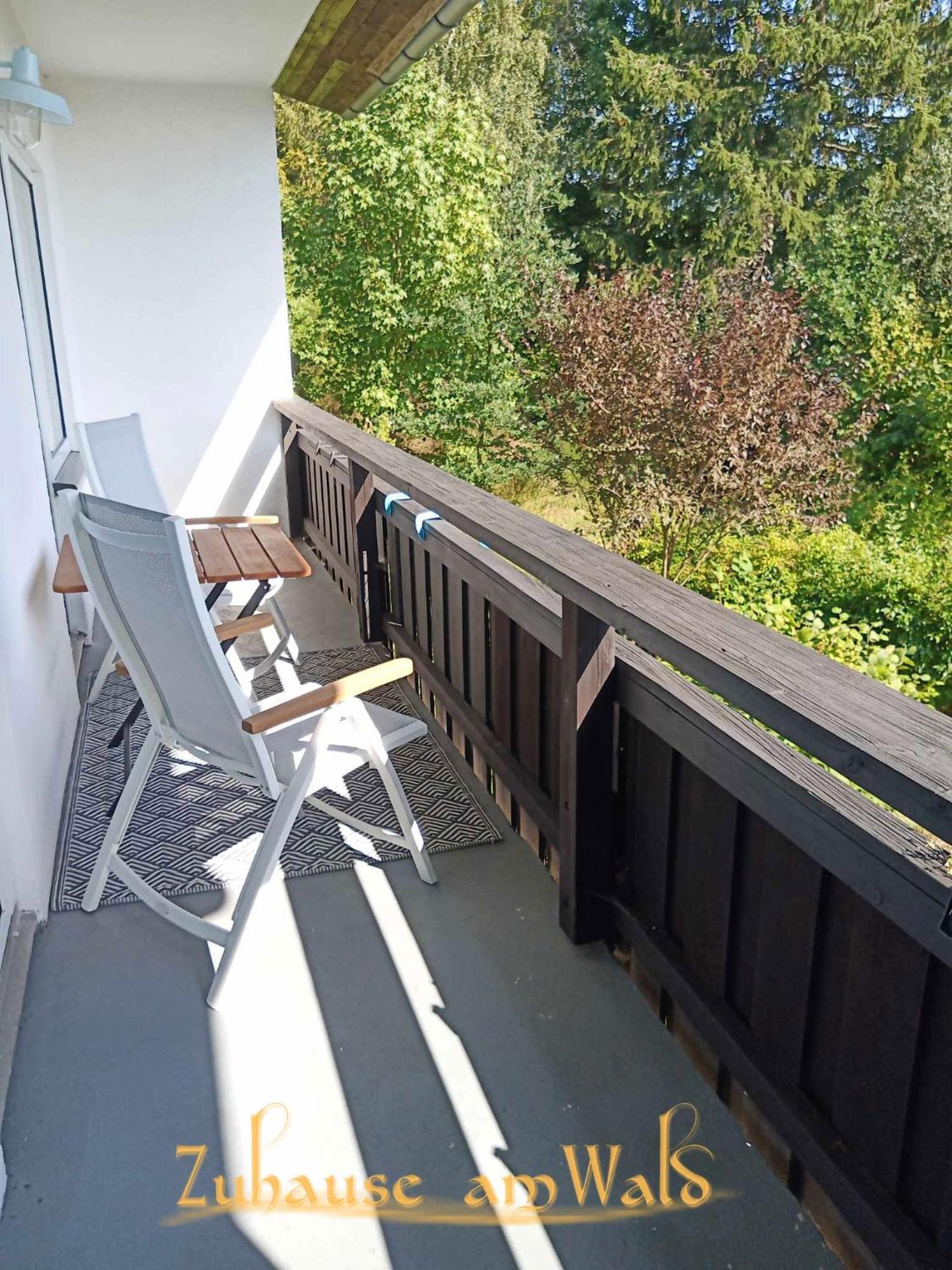 Ferienwohnung Zuhause Am Wald Brilon Exterior foto