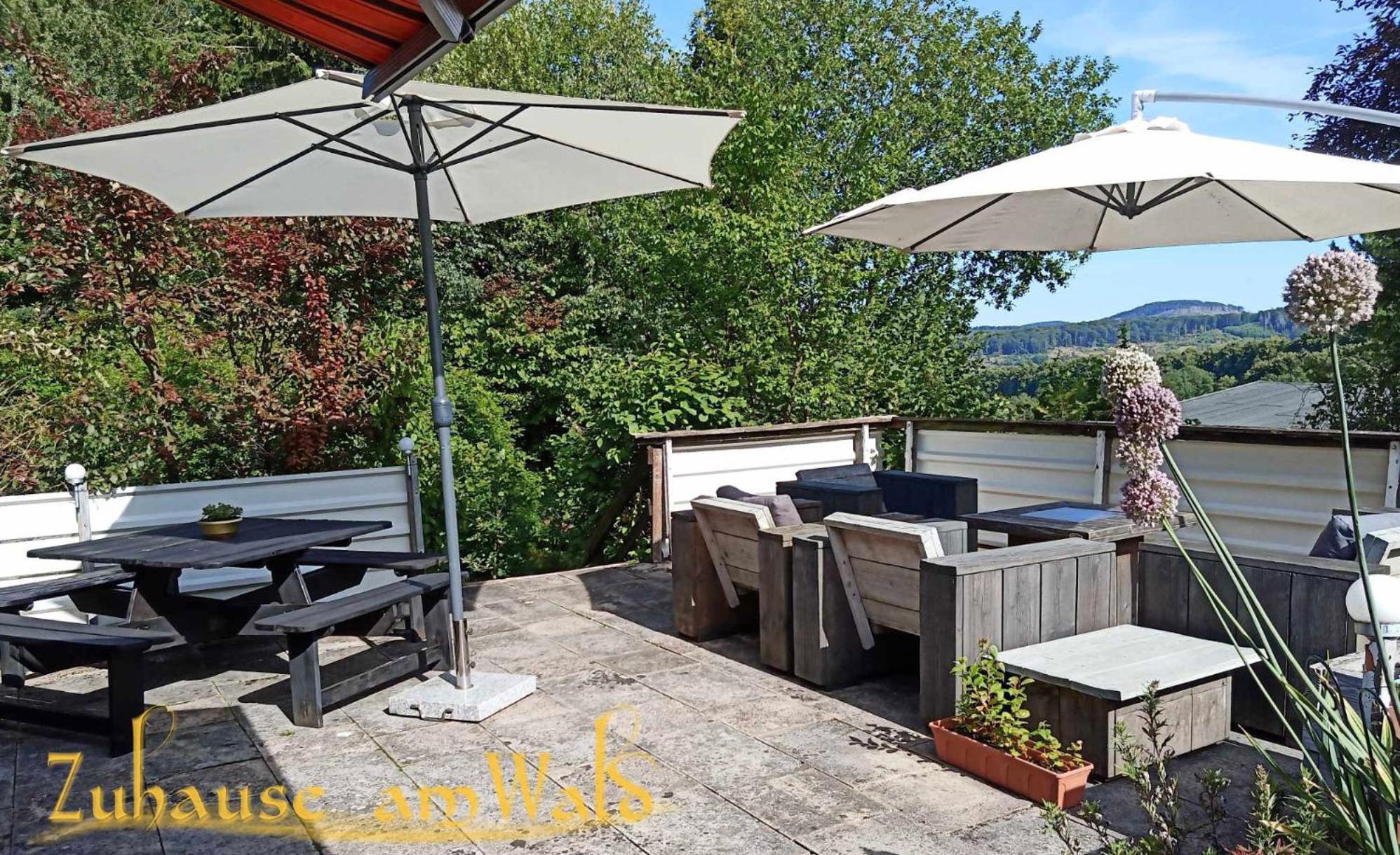 Ferienwohnung Zuhause Am Wald Brilon Exterior foto